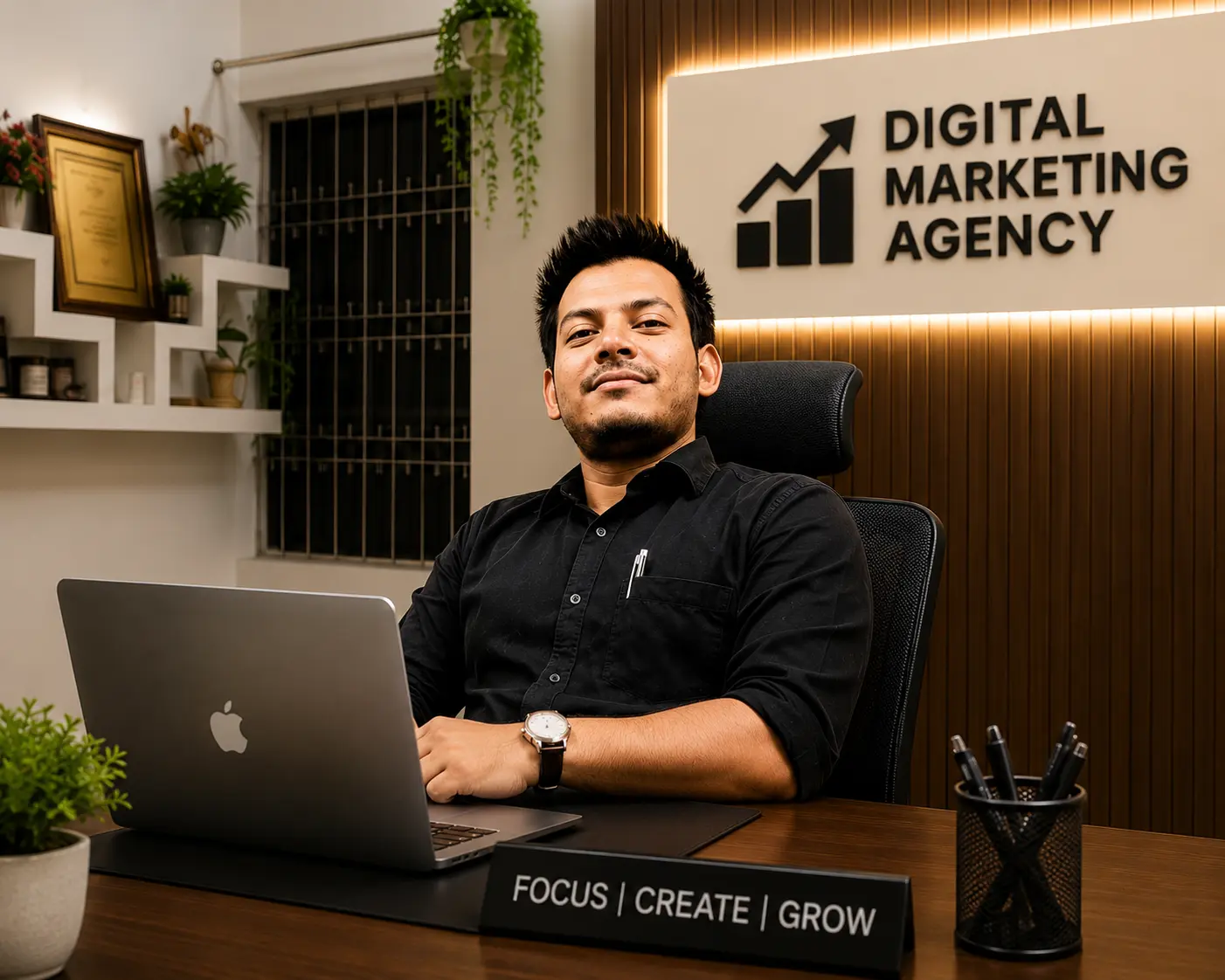 Arif Ahamad - Founder GUJJOMA Digital Marketing Agency Varanasi